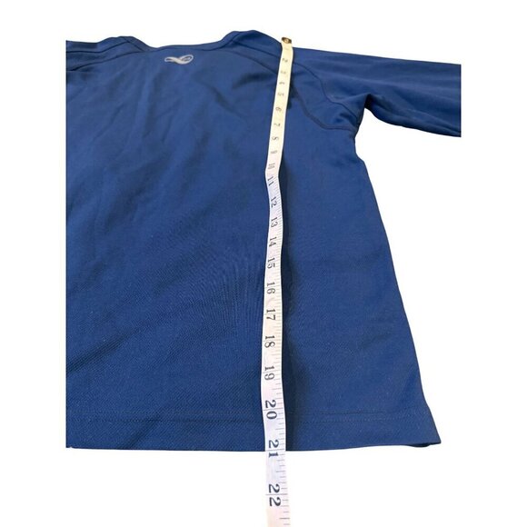 REI Boys Long Sleeve UPF 35+ Shirt L Nylon & Polyester Blue Size L 12-14 - Picture 6 of 7